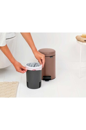 Brabantia Newıcon Buy Taupe Pedal Trash Can 3L