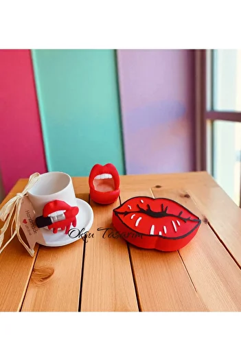 oksukokulutaş Turkish Coffee Cup with Lip Theme