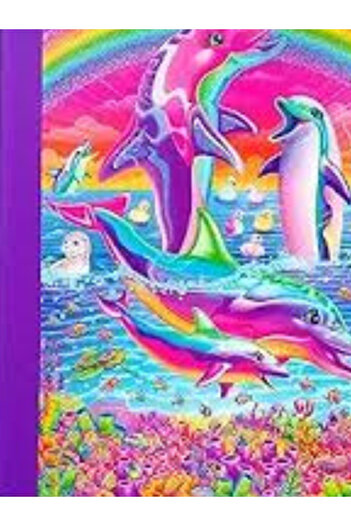 Innovative Designs Lisa Frank Sparkle Glitter Composition Notebook – 100 Sheets, Wide Ruled, Assorted Designs