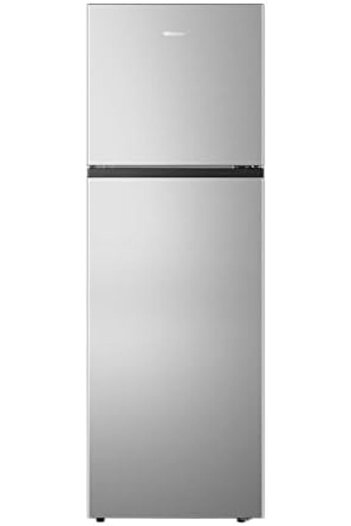 Hisense Double Door 248 Lt 8.8 CuFe Refrigerator, Auto Defrost, Energy Saving Soundless Invertor, Mu