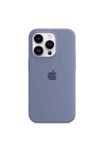 Apple Silicone Case for iPhone 14 Pro Max, Lavender Grey