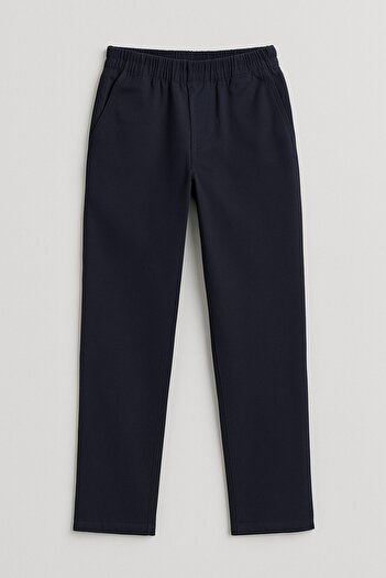 SeaBubbles High School School Pants with Ribbed Elastic Waist
