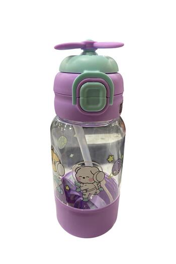 tüftürük Patterned Neck Strap Rope Straw Flask with Sticker Gift