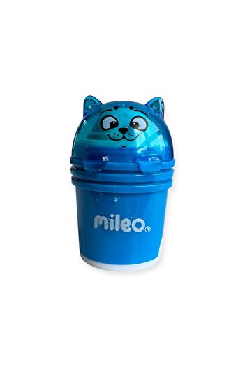 Polin Mileo Cute Cats Themed Pencil Sharpener with Eraser, Colorful