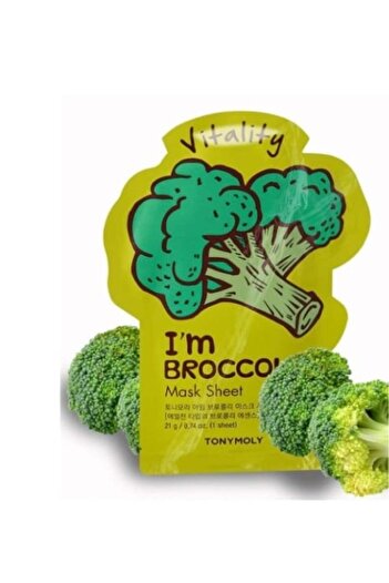 TONYMOLY Broccoli Vitality Face Mask by 21g