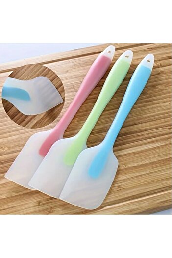 esdekor 3Pcs Silicone Spatula Set, Mini Silicone Spatula, Jam Spreader, Heat Resistant Cream Spat