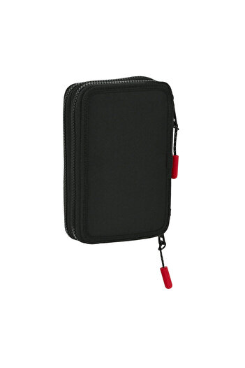 PAUL FRANK School Case with Accessories Paul Frank Campers Black 12.5 x 19.5 x 4 cm (28 Pieces)