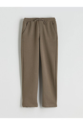 LC Waikiki Elastic Waist Textured Boy's Trousers