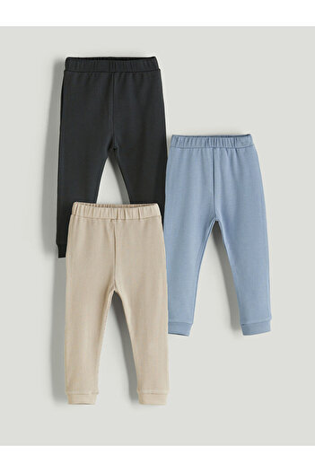 LC Waikiki Timeless Recommendations from Timeless Store |   Baby Boy Pants with Elastic Waist, Pack of 3