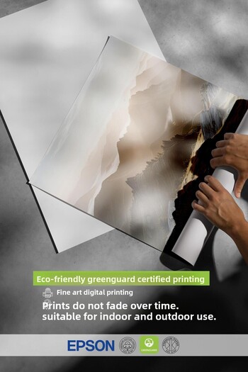 Postifull Landscape Sunrise Poster, Frameless Wall Poster, Vertical Wall Painting Comfort Series No: 108342