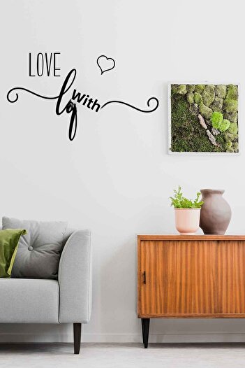 Dijitonline Autocolant de perete - Autocolant Love Life - 110x63 Cm