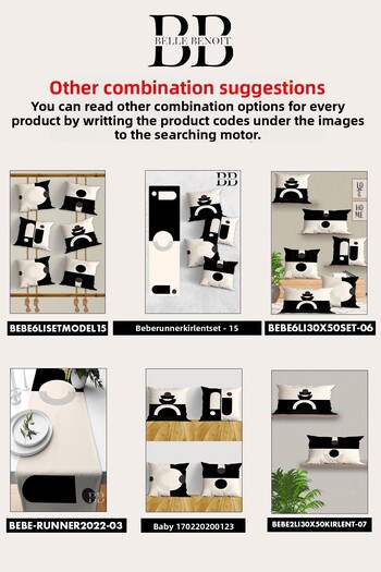 Belle Benoit Rectangular 30x50 Set of 2 Modern Design 3D Digital Printed Gift Pillow Cases