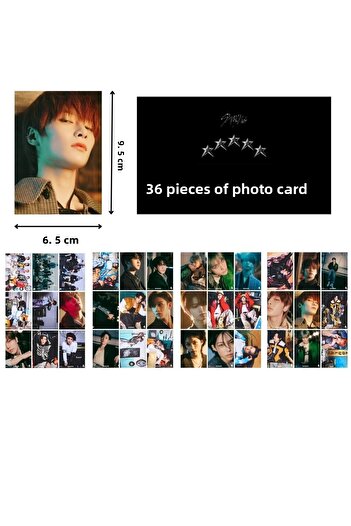Kpop Dünyasi Stray Kids ''5 Star'' Photocard Set