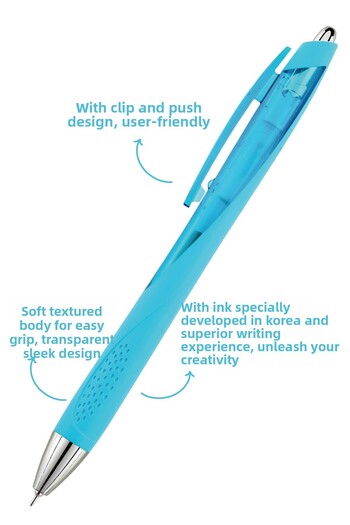 Serve Xberry Gel Pen 05mm Needle Tip 5pcs Pet Sv-xbrgelı0.5b5krpb
