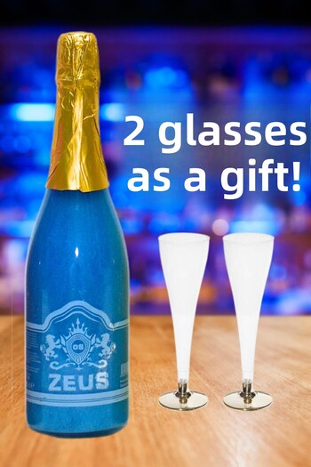 OS ZEUS Bride to Be Drink - Glittery Non-Alcoholic Champagne*