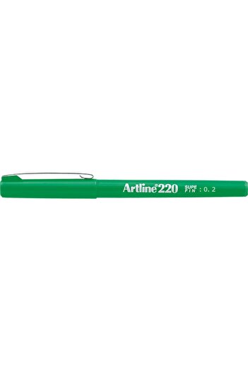 artline 220 Super Fine 0.2mm Keçe Uçlu Kalem Yeşil