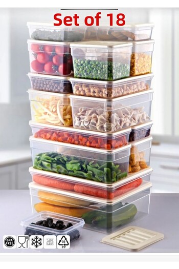VİZYON Deep Freezer Organizer Storage Container Microwave Container Refrigerator Organizer