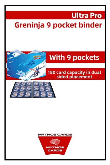 Mythos Cards ULTRA PRO - حقيبة جرينينجا ذات 9 جيوب