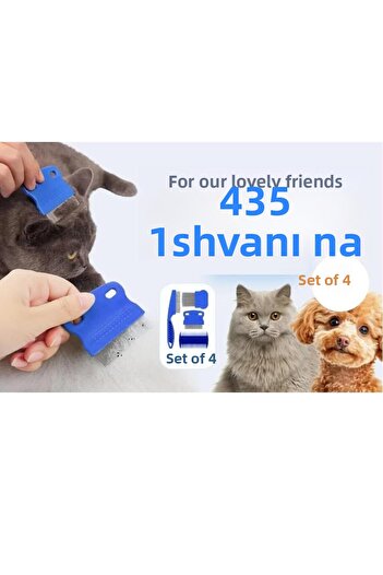 SüslüPati Süslüpati Lice Comb Set 4 Pieces