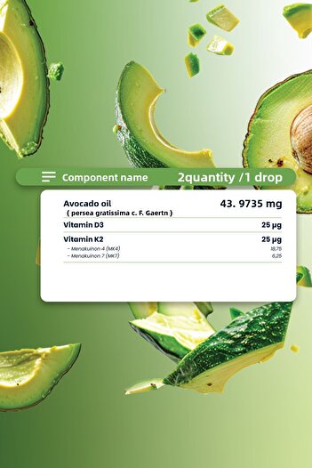 MORE THAN Avocado D3K2 20 ml Drops