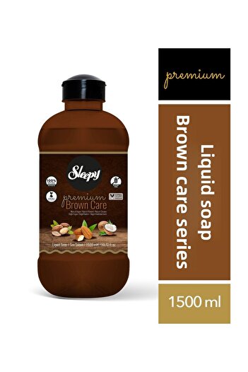 Sleepy Premium Brown Care Liquid Soap 1500 ml