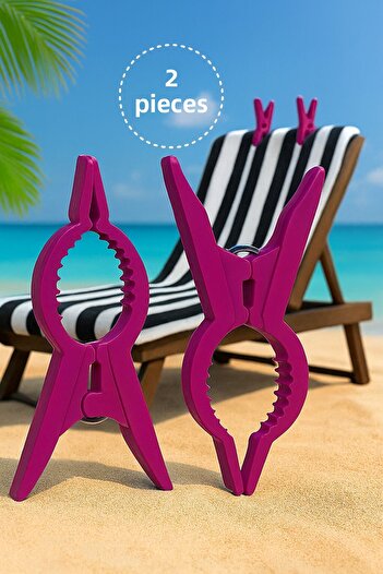 Boldy 2-Piece Beach Latch - Sunbed and Stabilizer Towel