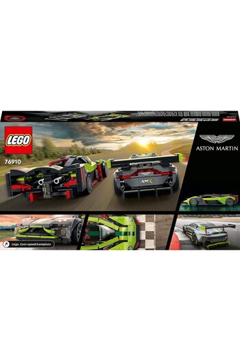 LEGO ® Speed Champions Aston Martin Valkyrie AMR Pro and Aston Martin Vantage GT3 76910 - (592 Pieces)