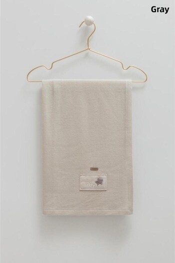 Caramell Soft Style Knitted Look Combed Cotton Blanket