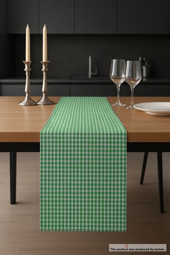 embays collection 38X150 Plaid Pattern American Runner, Pinterest Runner, American Service, Small Check Runner