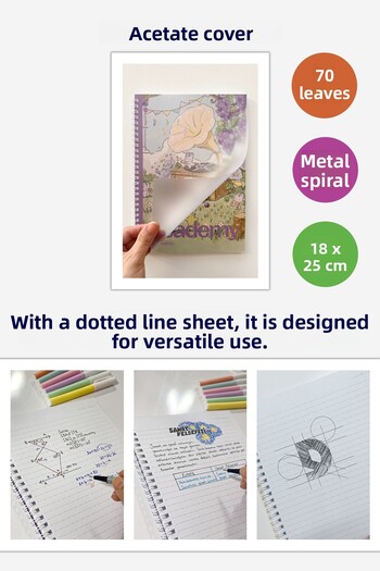 Copyrite Academy 2 Notebook Set |   Dotted Striped |   70 Sheets |   Multi-Purpose Notebook Set