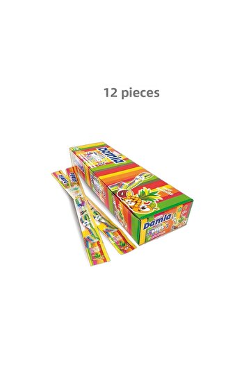 Damla Sour Belts Rainbow 15 Gr 72 Pieces