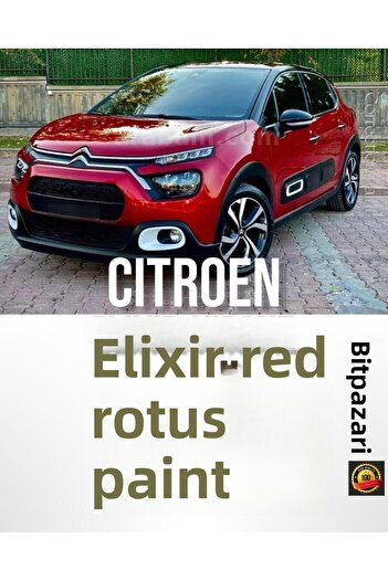 Flea Market Citroen C3, 208, 308, 508, 2008, C4, C4X Elixir Red Evh - Touch-Up Paint 20ml.