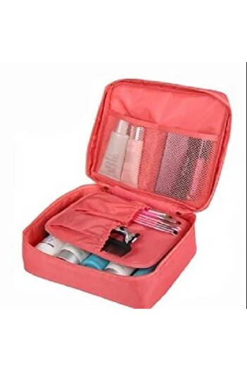 Ecoform Cosmetic Makeup Bag with Waterproof Feature (Dimensions: 17*23*8 cm)