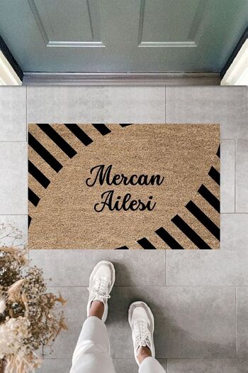 Dormot Modern Print - Zebra Personal - Welcome Doormat