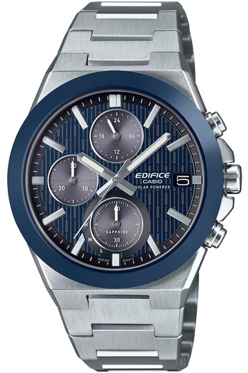 Casio Efs-S650D-2Adf Solar Chronograph Men's Wrist Watch