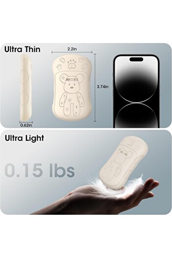 erorex 2 Pack Magnetic Electric Hand Warmer Electric Hand Warmer Hand Warmers Rechargeable 6000Mah