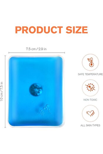 erorex Pocket Hand Warmer 2 Pieces Reusable Pvc For Cold Days Duration 45 Minutes