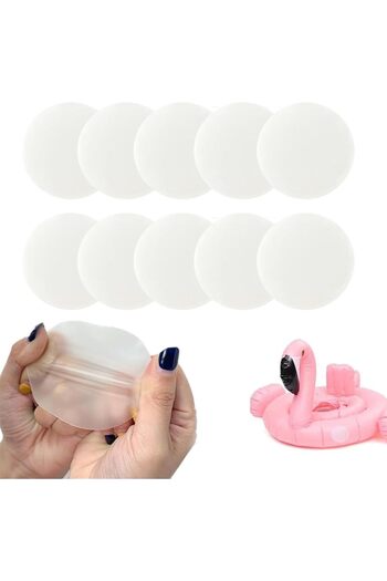 erorex 10Pc Waterproof Inflatable Patch Kit Self Adhesive Air Mattress Repair Kit Inflatable Mattresses