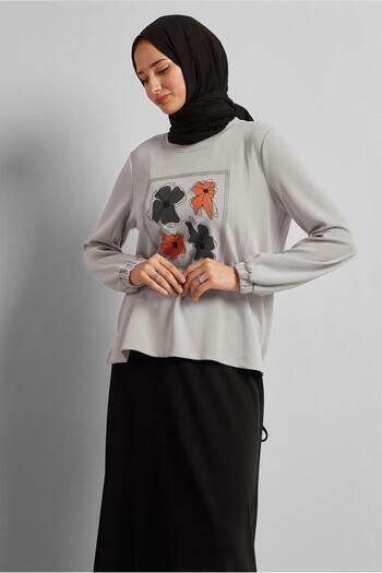 Alvina Printed Skirt Tracksuit Set 44725