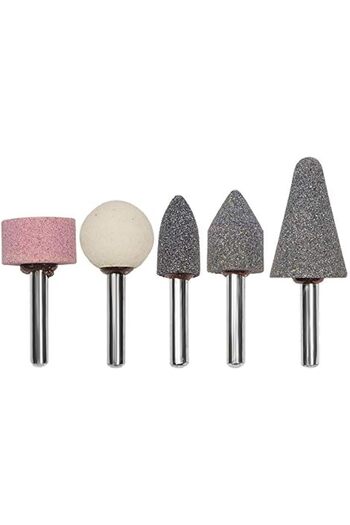 mtx Grinding Stones for Drill, 5 Pieces (760209)