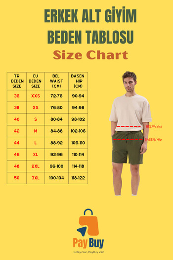 PayBuy Men's Fashion Printed Shorts Regular Waist Wide Cut Casual Sports Daily Use Summer Shorts