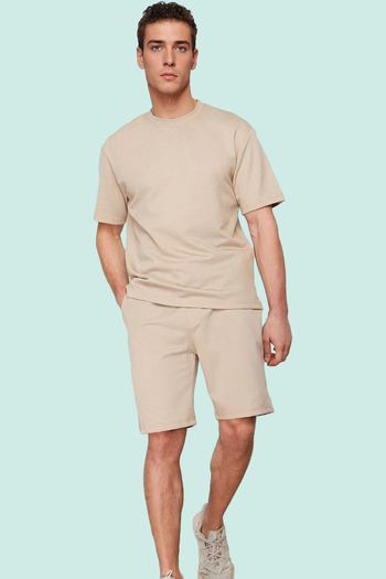 PayBuy Men's Fashion Straight Fit Knitted Shorts Pipe Leg Comfortable Daily Summer Special Occasions Where Style Meets