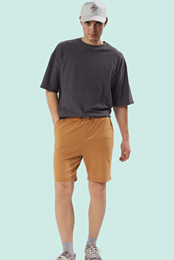 PayBuy Men's Fashion Short Size Relaxed Shorts Solid Pattern Comfortable Daily Use Weekend Summer Shorts