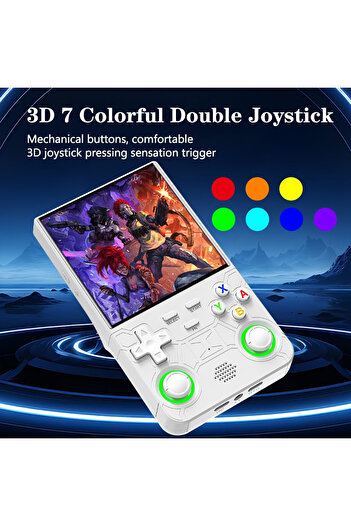 Generic Handheld Game Console R36 Ultra 4" IPS, 64GB Card with 20000+ Games with 3000mAh Battery