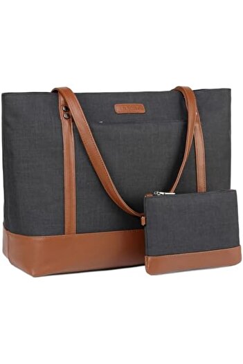 VASCHY Laptop Tote Bag for Women, Large 15.6inch Computer Teacher Bag Purse Briefcase for Travel,Wor