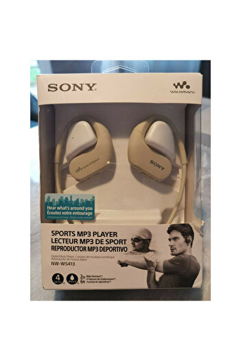 Sony NW-WS413 Sport-Walkman 4GB (Wireless, Waterproof, Dustproof) Ivory