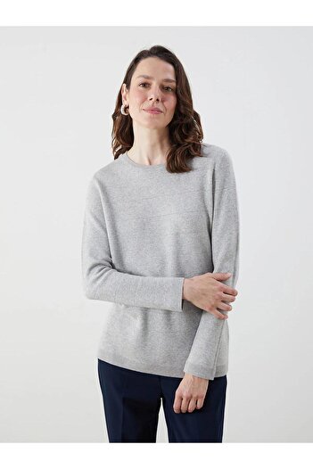 LC Waikiki Pulover pentru femei LCW Crewneck cu dungi (W5)