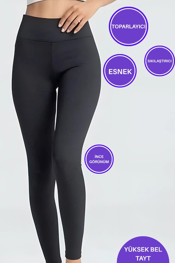 AYMELEK Women's Leggings High Waist Toning Tightening Underwear Non-Showing Seasonal Lycra Leggings