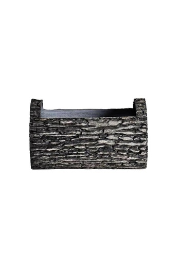 SGTT Horizontal decorative pot, tree bark pattern, SGTT, 34x21cm