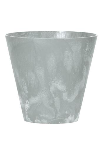 SGTT flower pot diameter 24 cm, height 23 cm, cement gray color